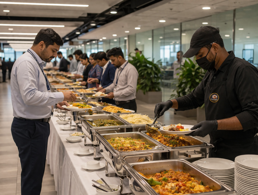 corporate catering services in kukatpally jntu